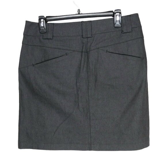 Arcteryx Women Size 10 Wool Blend Short Mini Skirt Grey Gorpcore Outdoors - Picture 2 of 12